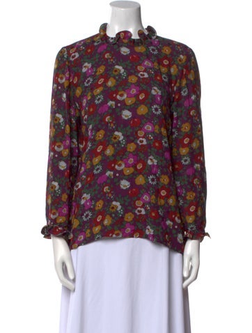 Valentino Tops Vintage Silk Blouse Us2, It38 | XS