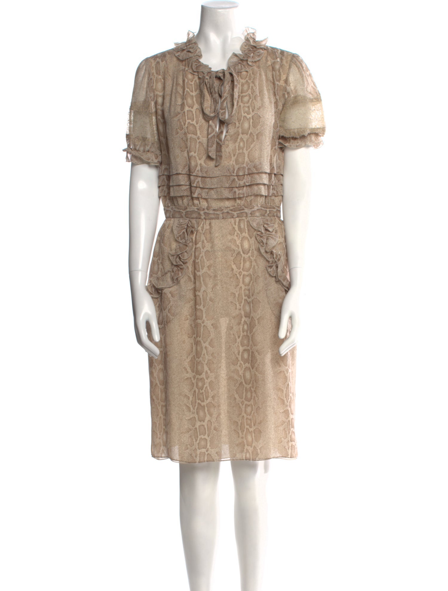 Valentino Vintage Knee-Length Dress