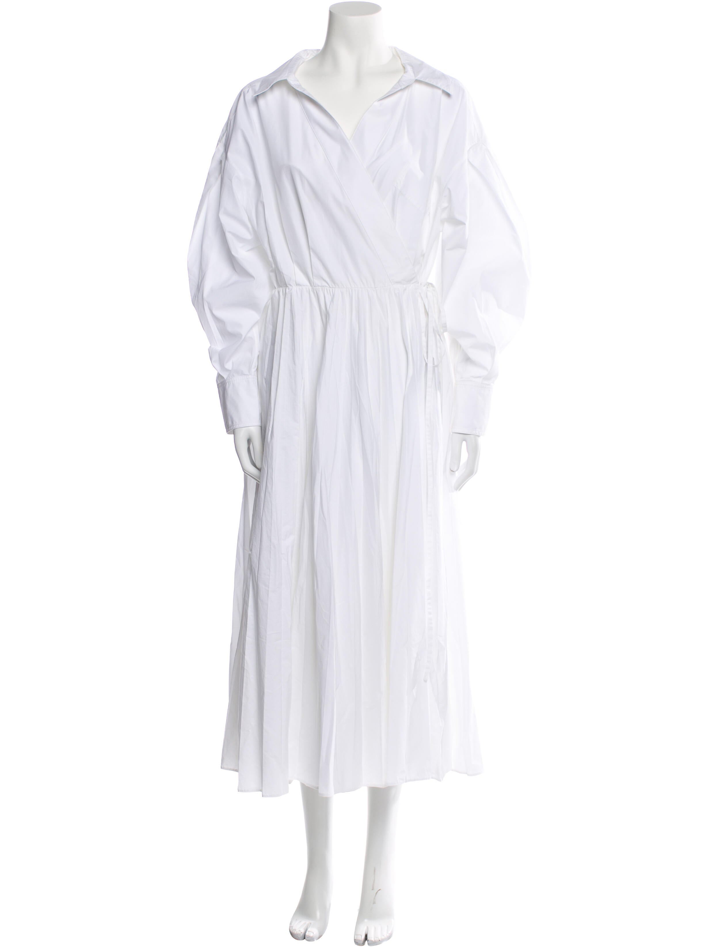 Valentino V-Neck Midi Length Dress