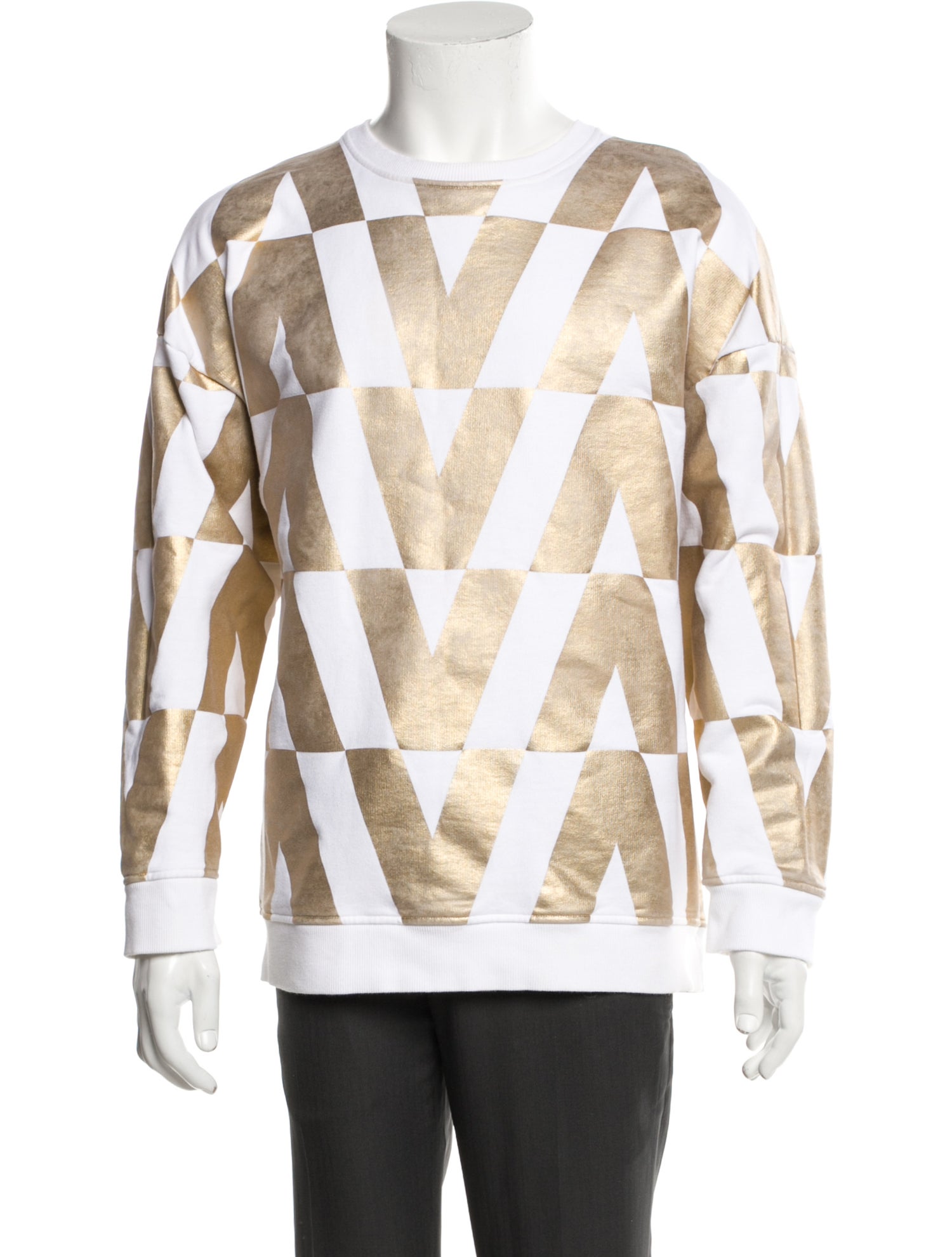 Valentino Printed Crew Neck Sweatshirt