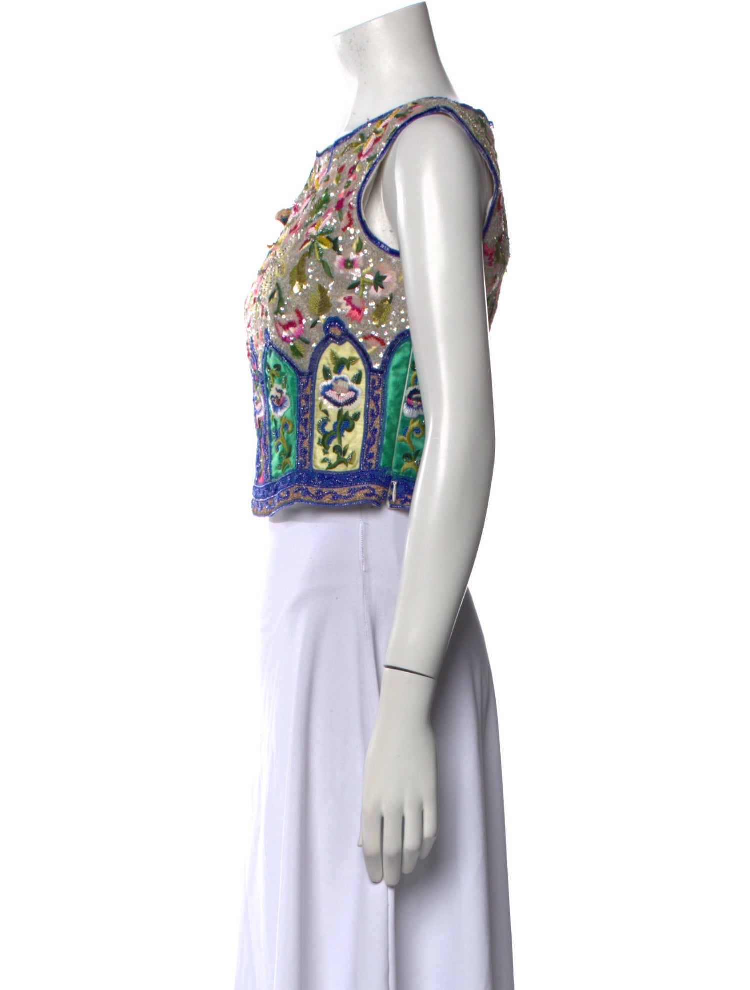 Valentino Vintage 1980's Crop Top