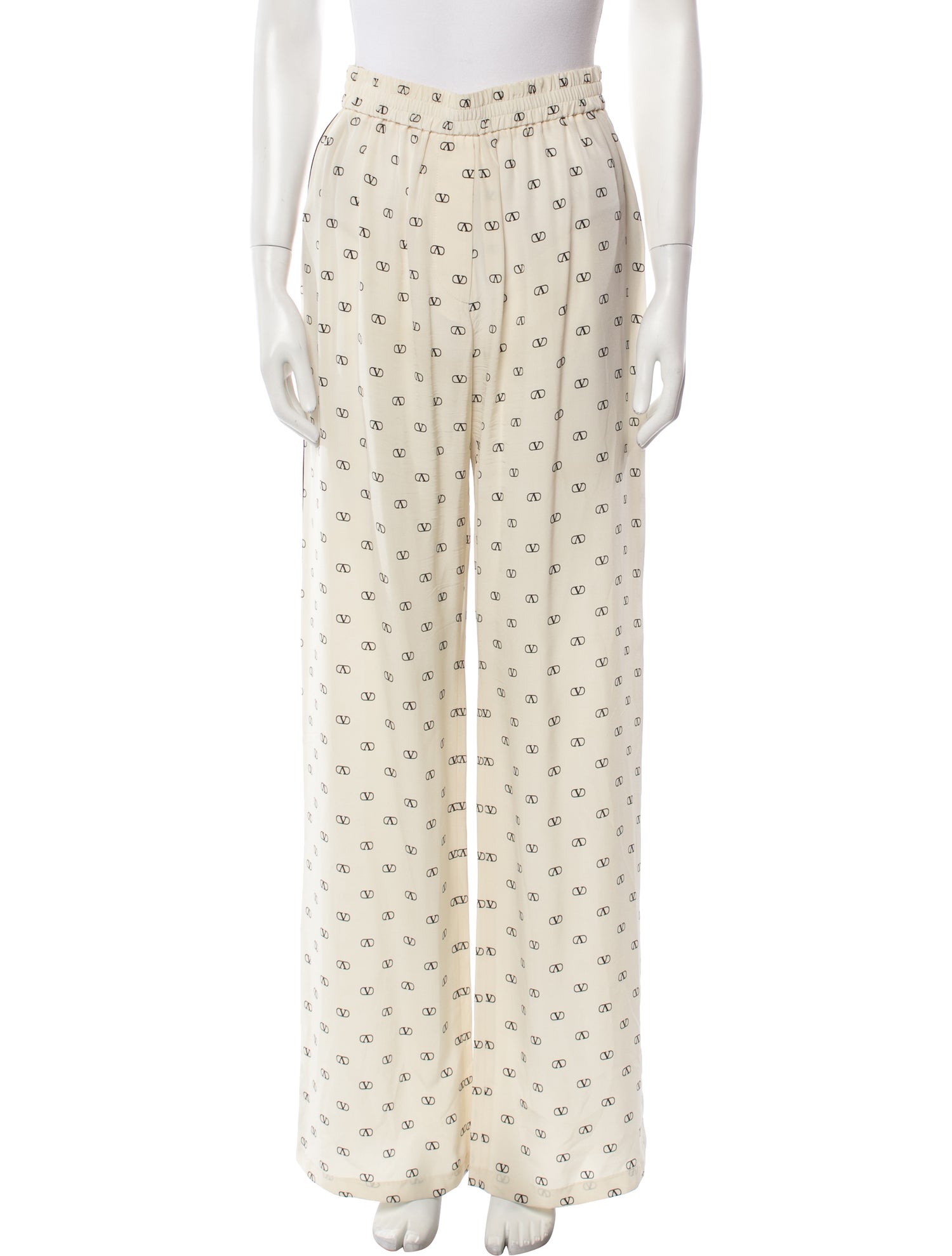 Valentino Silk Printed Pajamas