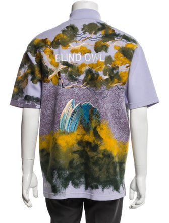 Valentino Graphic Print Denim Jacket