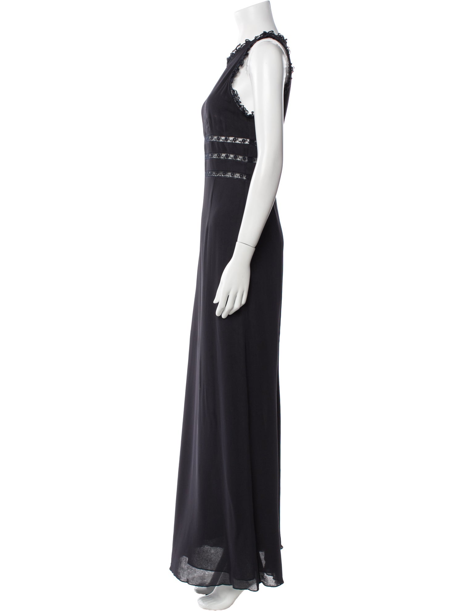 Valentino Silk Long Dress