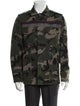 Valentino Camouflage Print Utility Jacket
