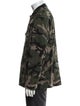 Valentino Camouflage Print Utility Jacket