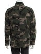Valentino Camouflage Print Utility Jacket