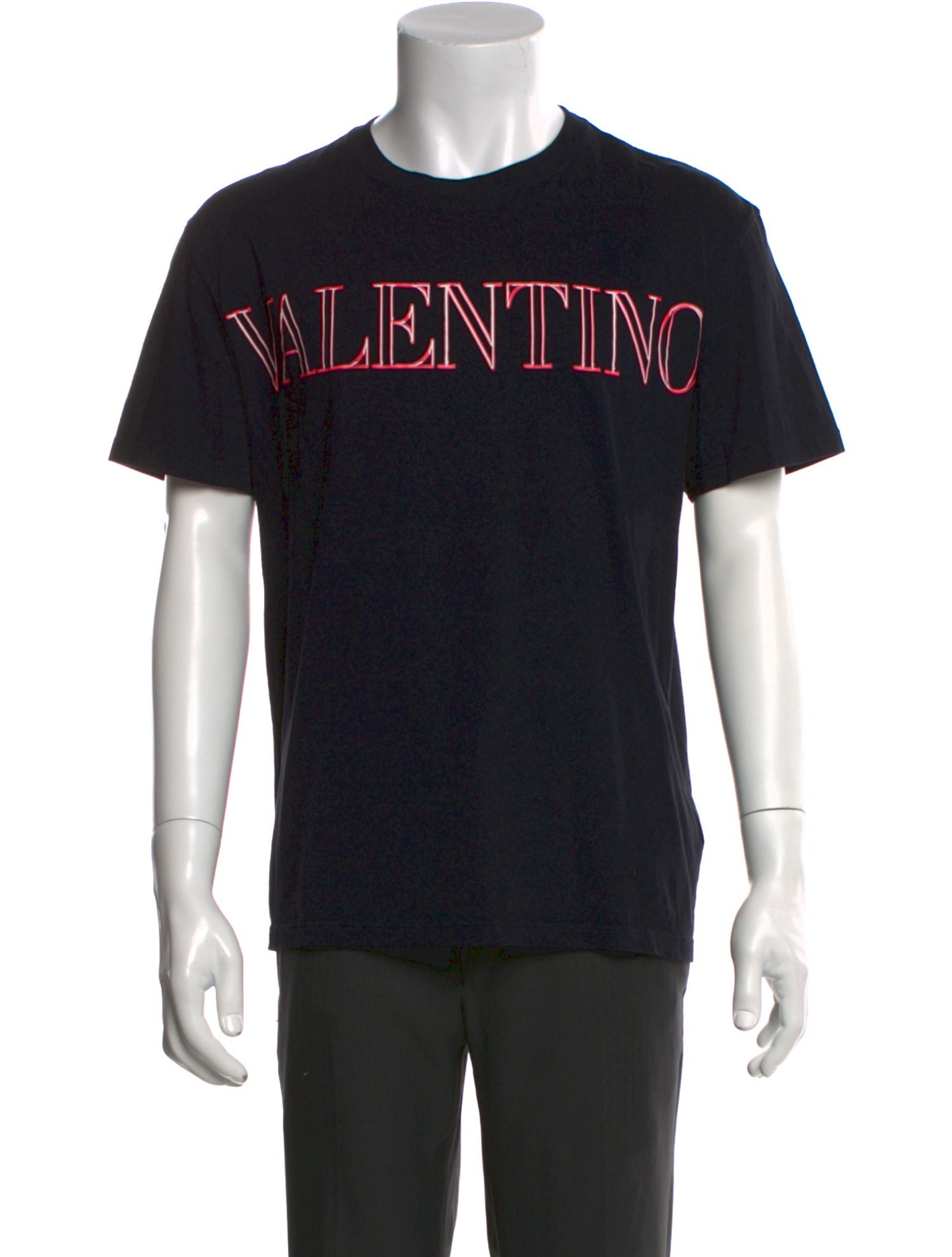 Valentino Graphic Print Crew Neck T-Shirt