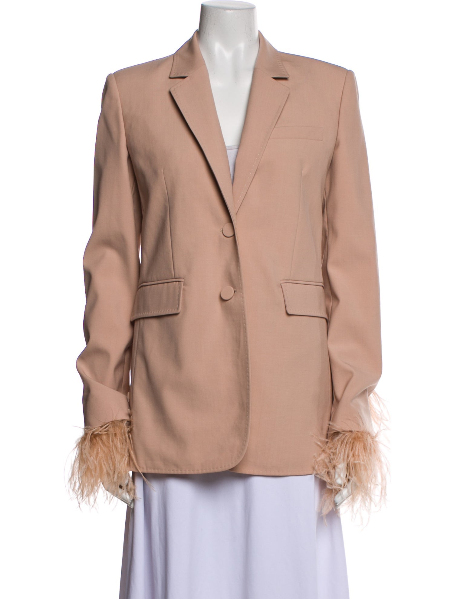 Valentino Wool Fur Jacket