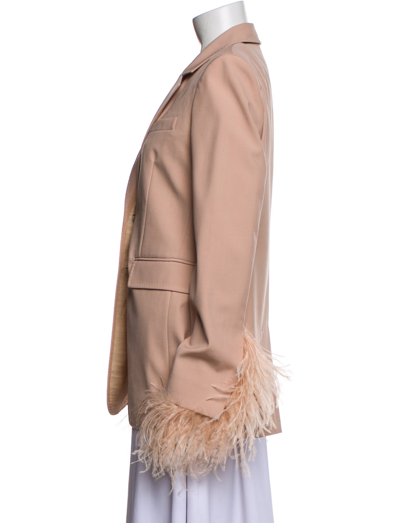 Valentino Wool Fur Jacket