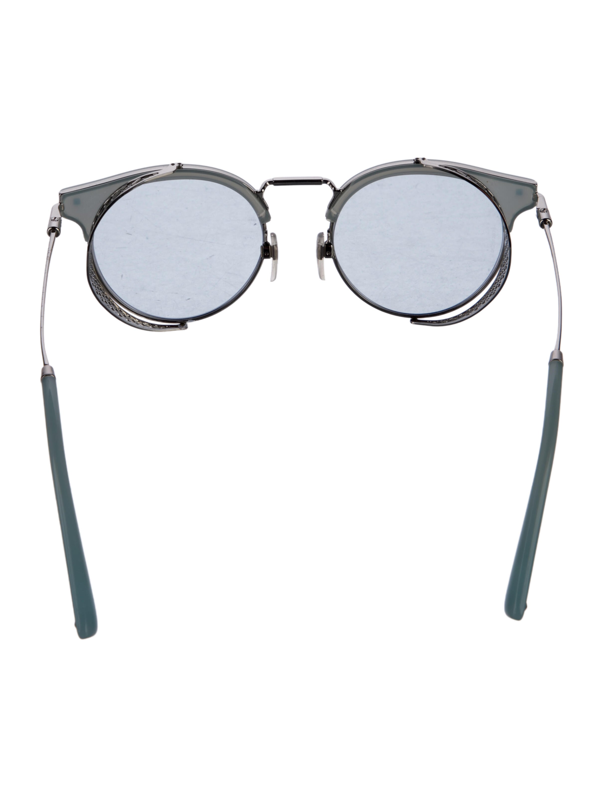 Valentino Round Tinted Sunglasses