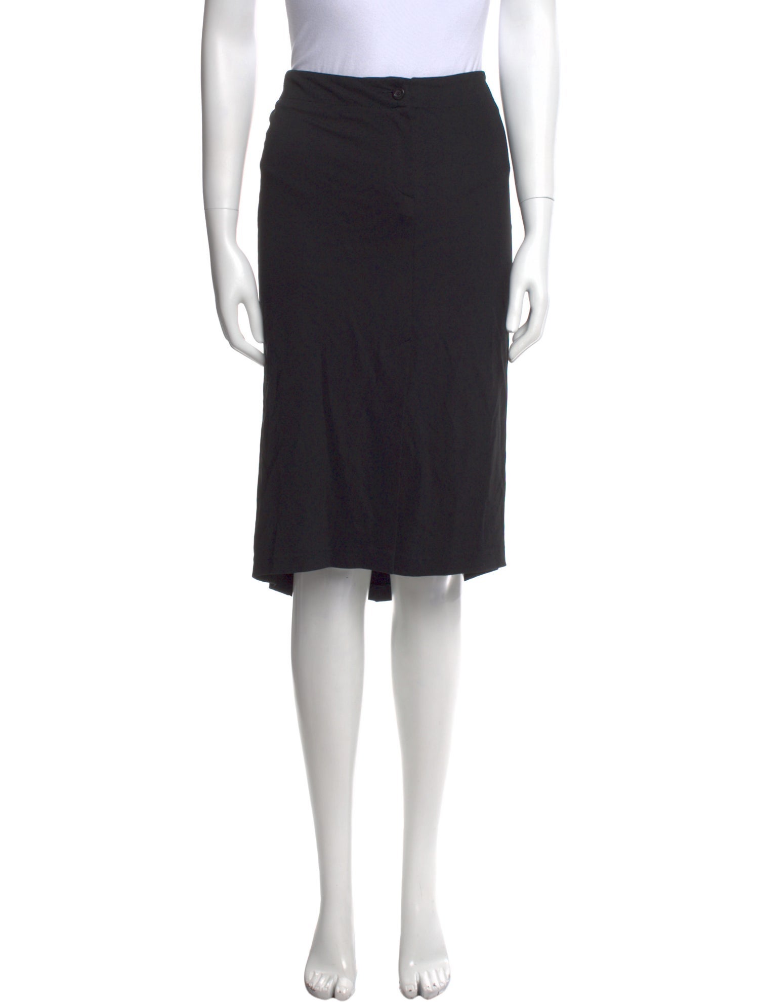 Valentino Bow Accents Knee-Length Skirt