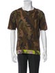 Valentino Rockstud Accents Camouflage Print T-Shirt