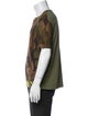 Valentino Rockstud Accents Camouflage Print T-Shirt