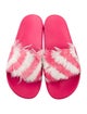 Valentino Rubber Printed Slides