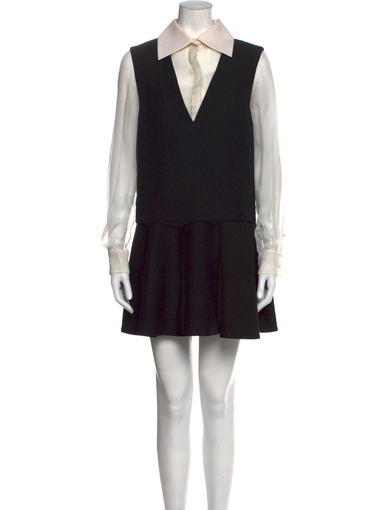 Valentino Virgin Wool Mini Dress