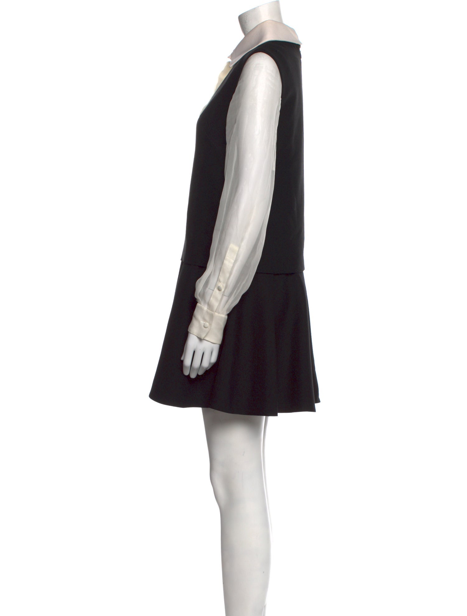 Valentino Virgin Wool Mini Dress