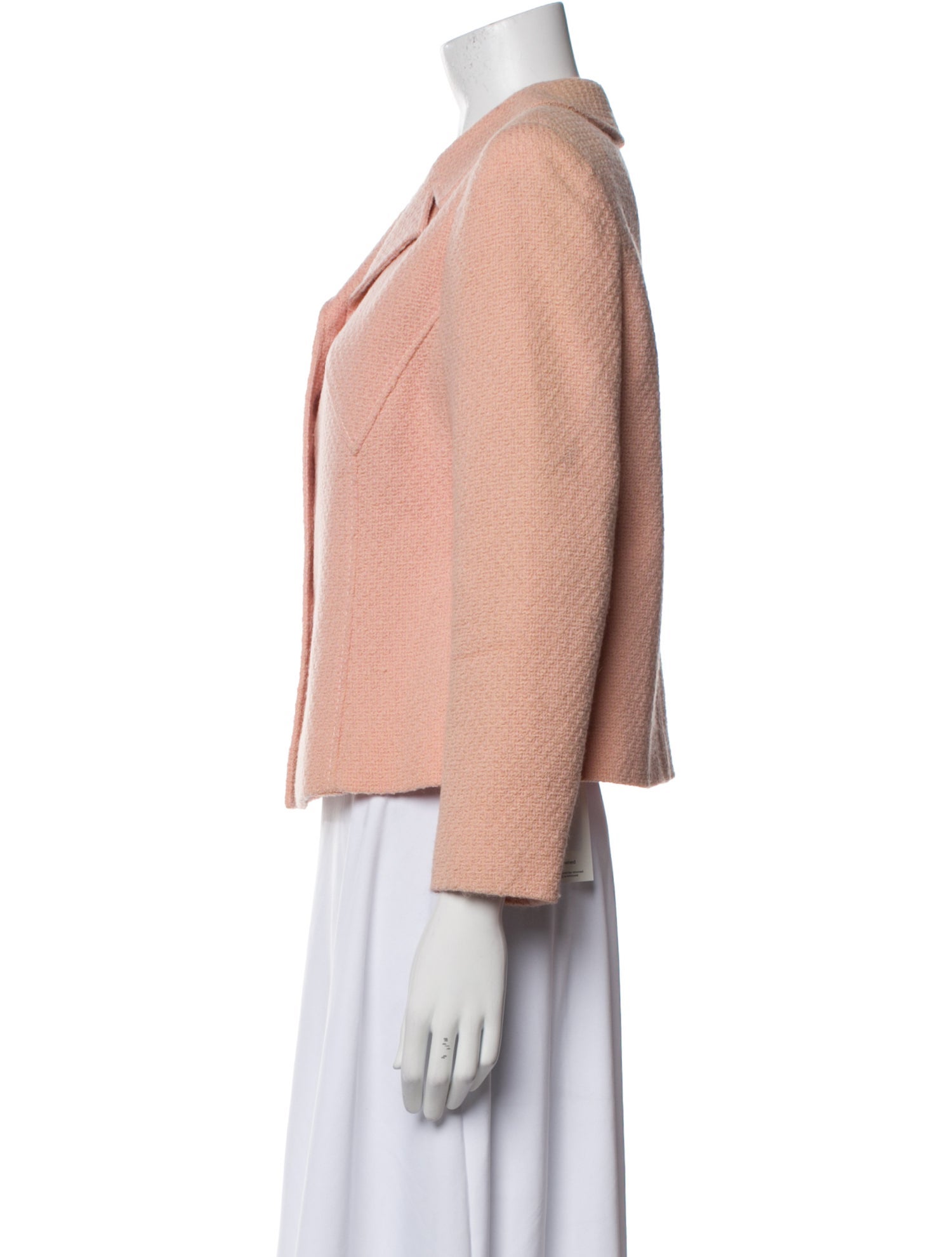 Valentino Virgin Wool Tweed Pattern Jacket