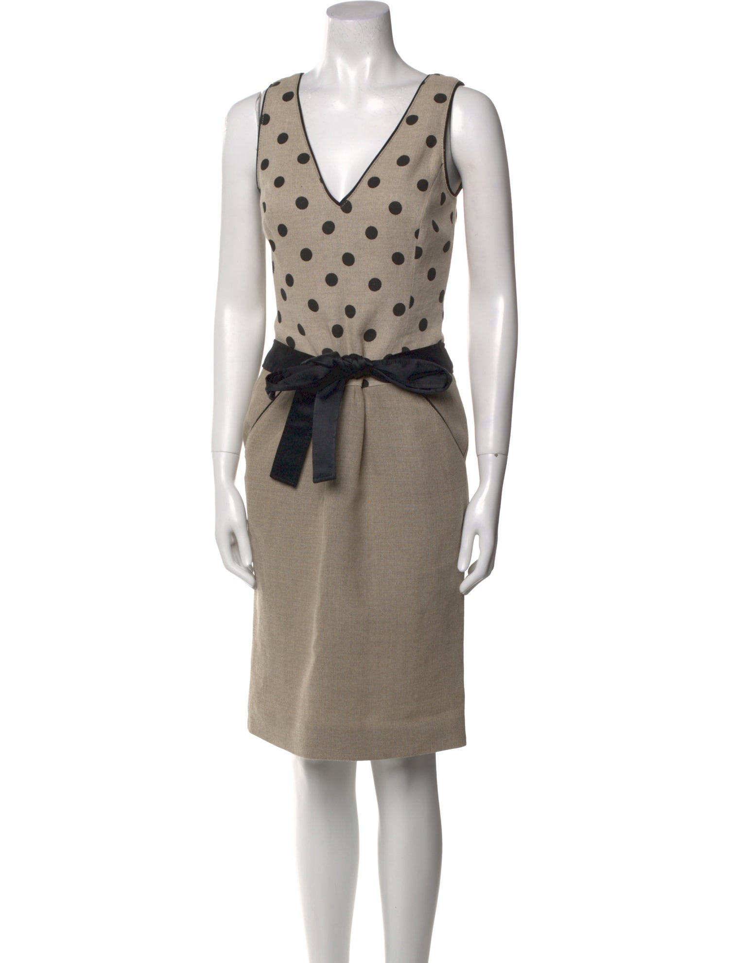 Valentino Printed Knee-Length Dress