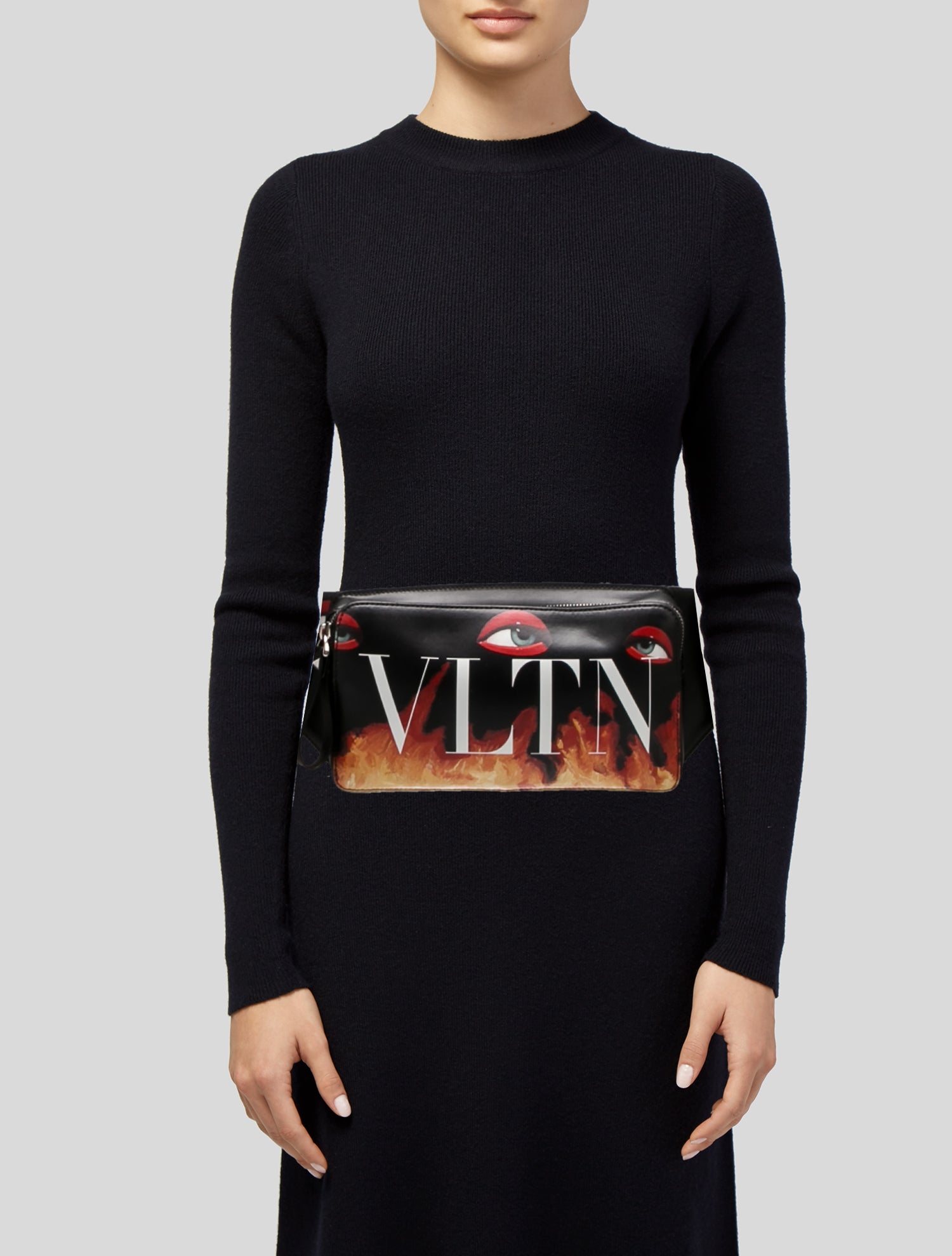 Valentino Leather Belt Bag