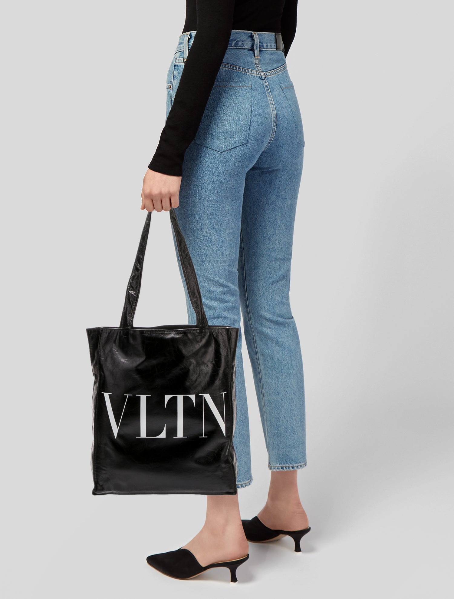 Valentino Leather Tote