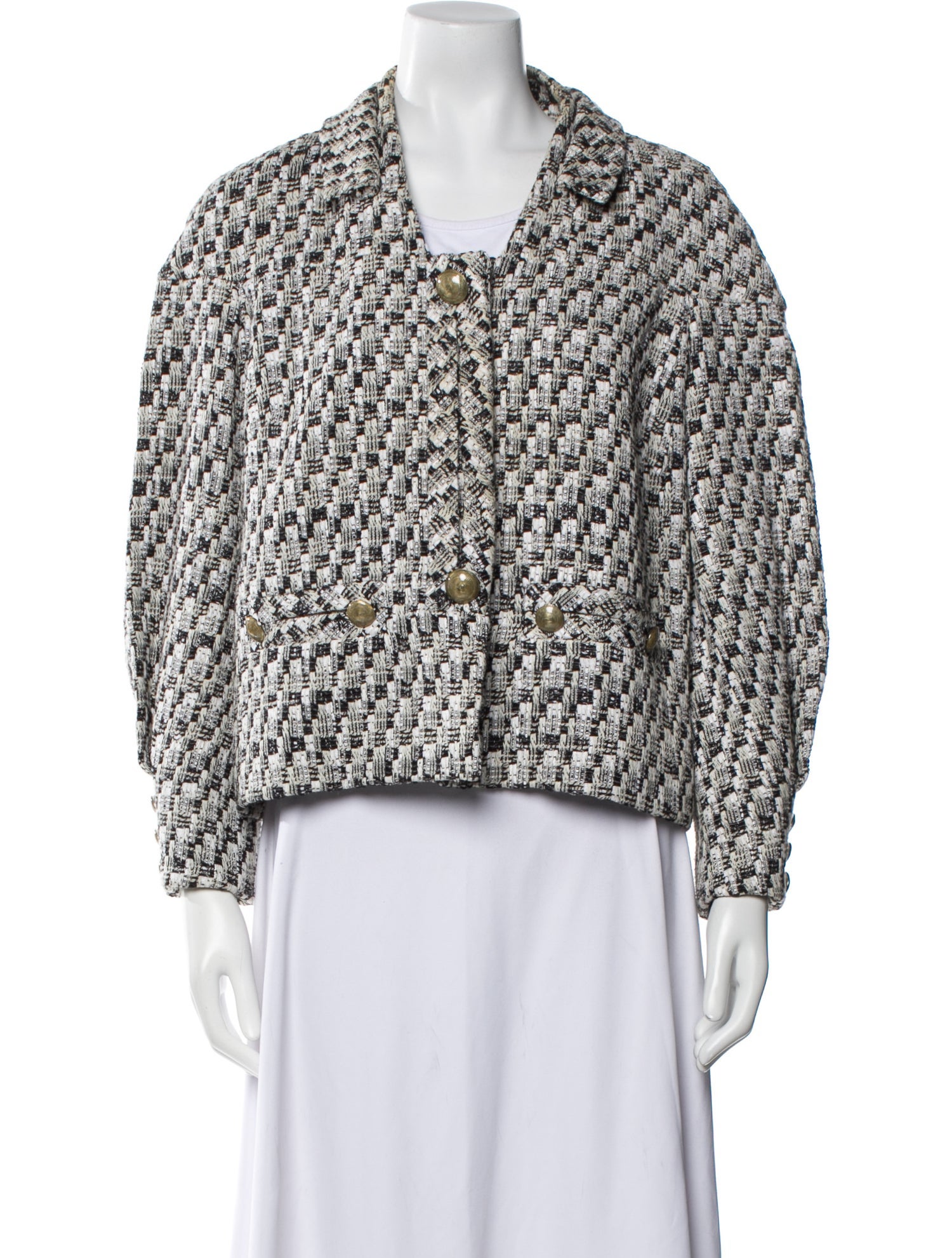 Valentino Wool Printed Jacket