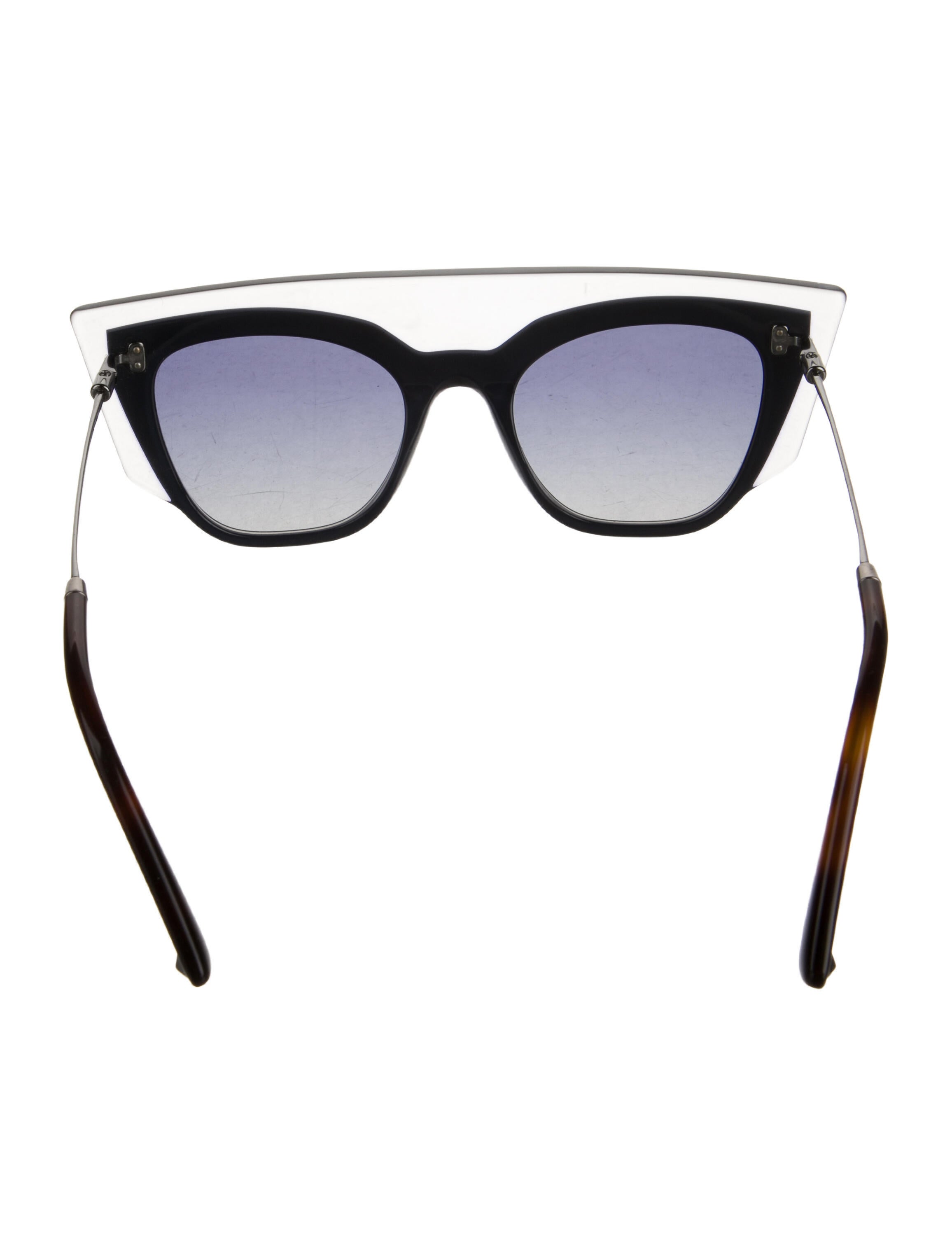 Valentino Square Tinted Sunglasses