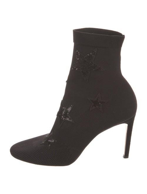 Valentino Sequin Embellishments Sock Boots