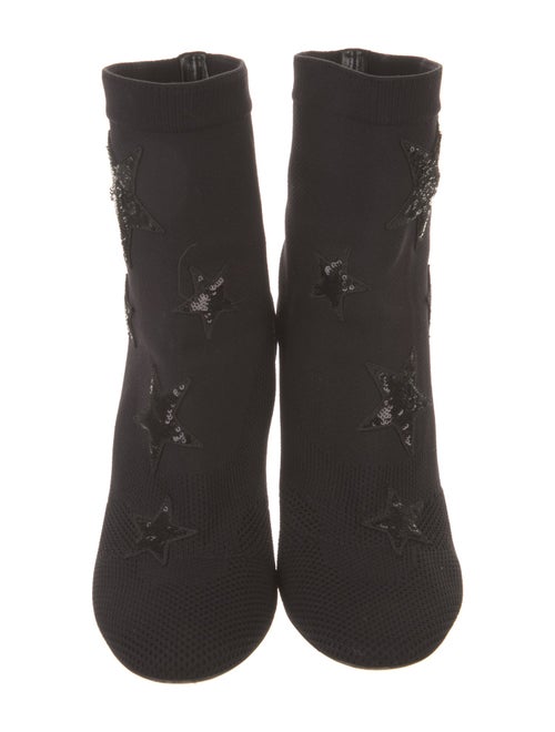 Valentino Sequin Embellishments Sock Boots