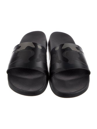 Valentino Rubber Printed Slides