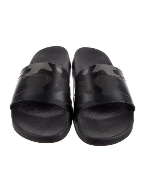 Valentino Rubber Printed Slides