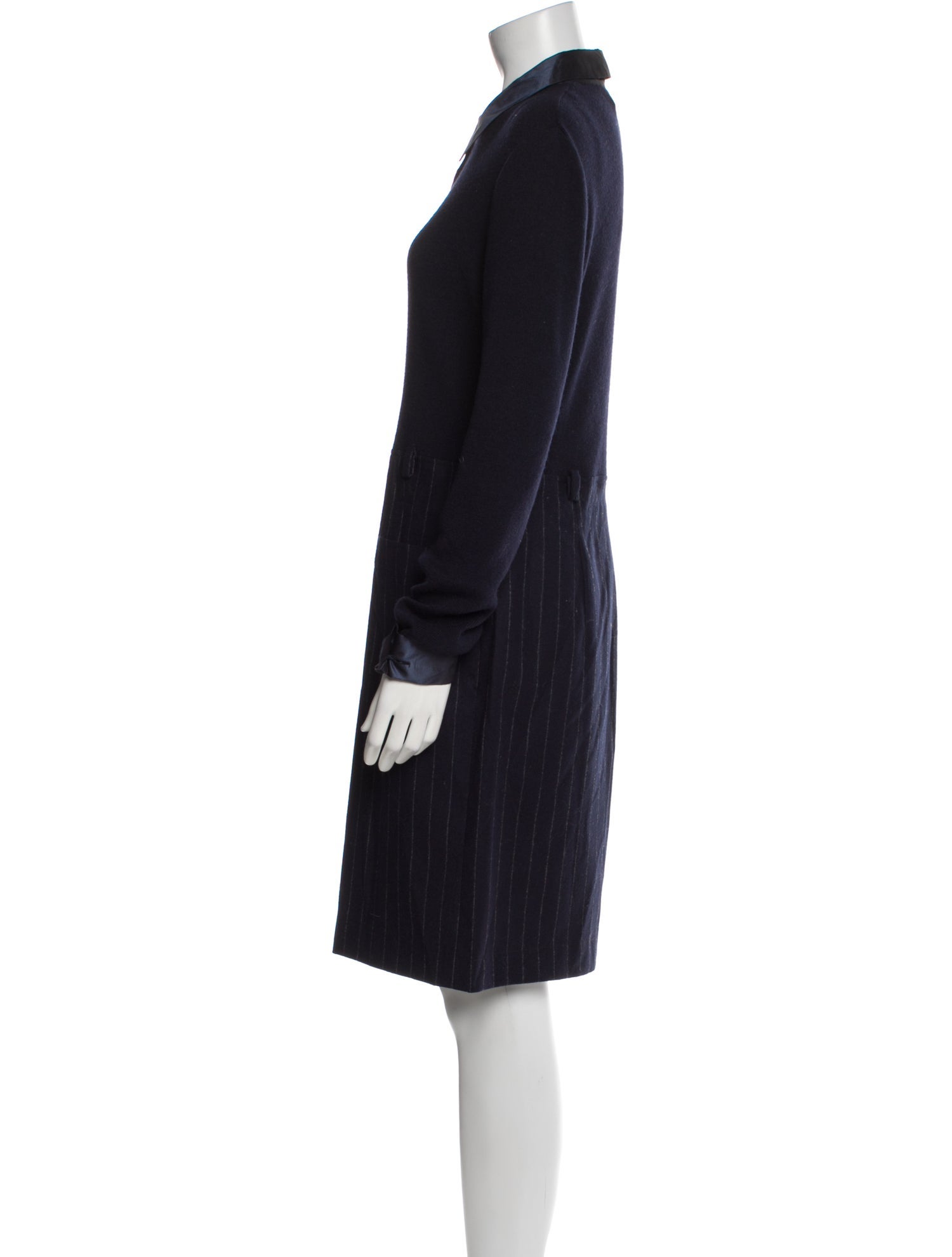 Valentino Wool Knee-Length Dress