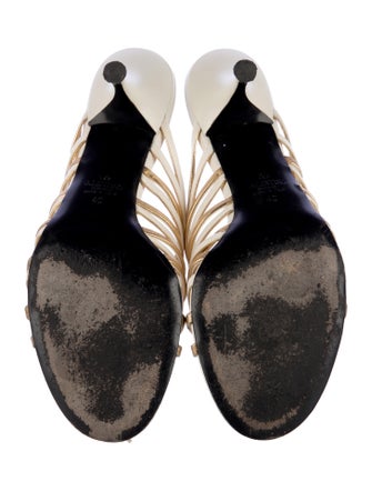 Valentino Leather Slides