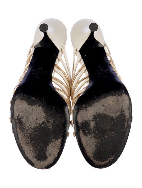 Valentino Leather Slides