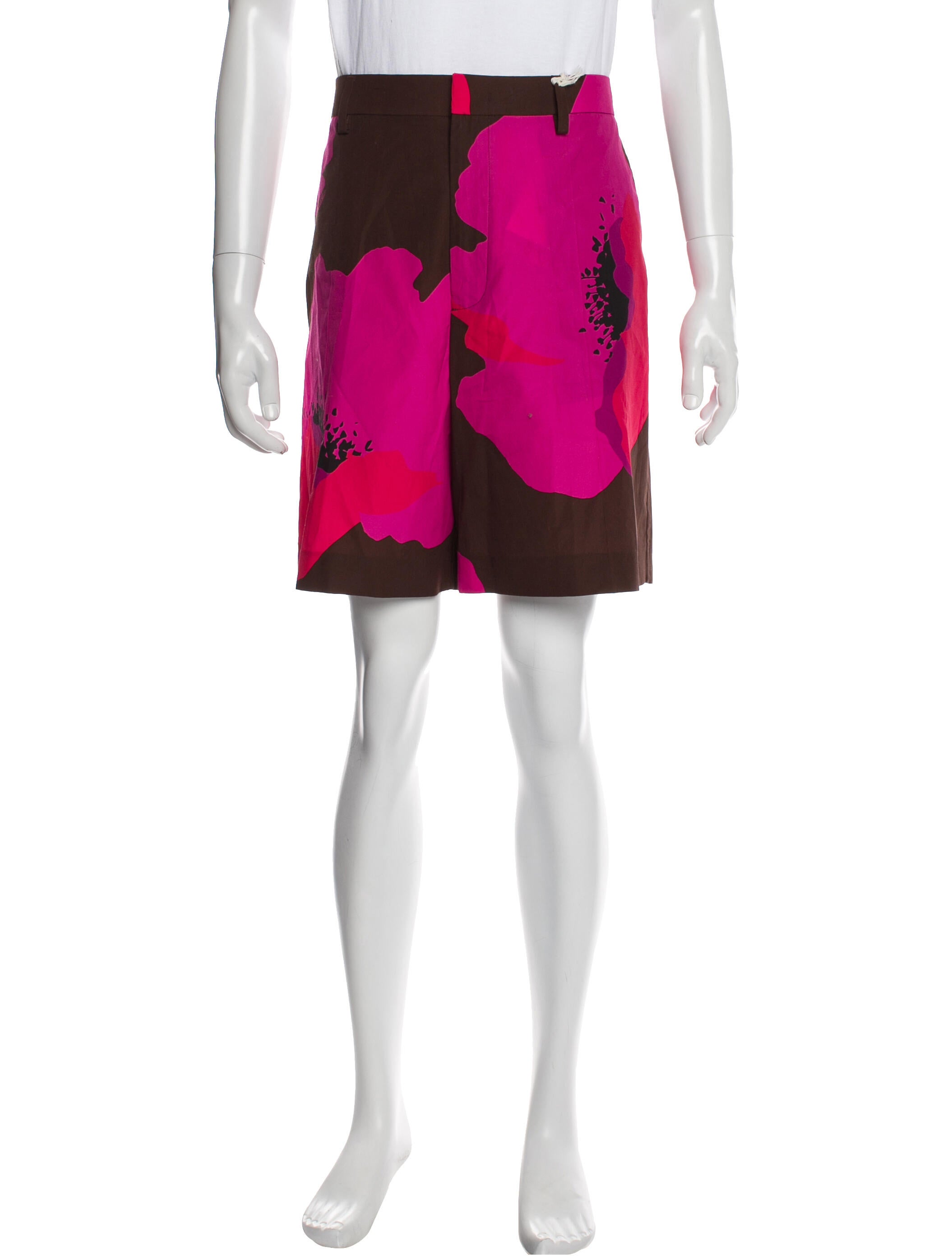 Valentino Graphic Print Jogger Shorts w/ Tags