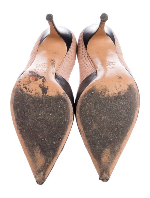 Valentino Rockstud Accents Colorblock Pattern Pumps