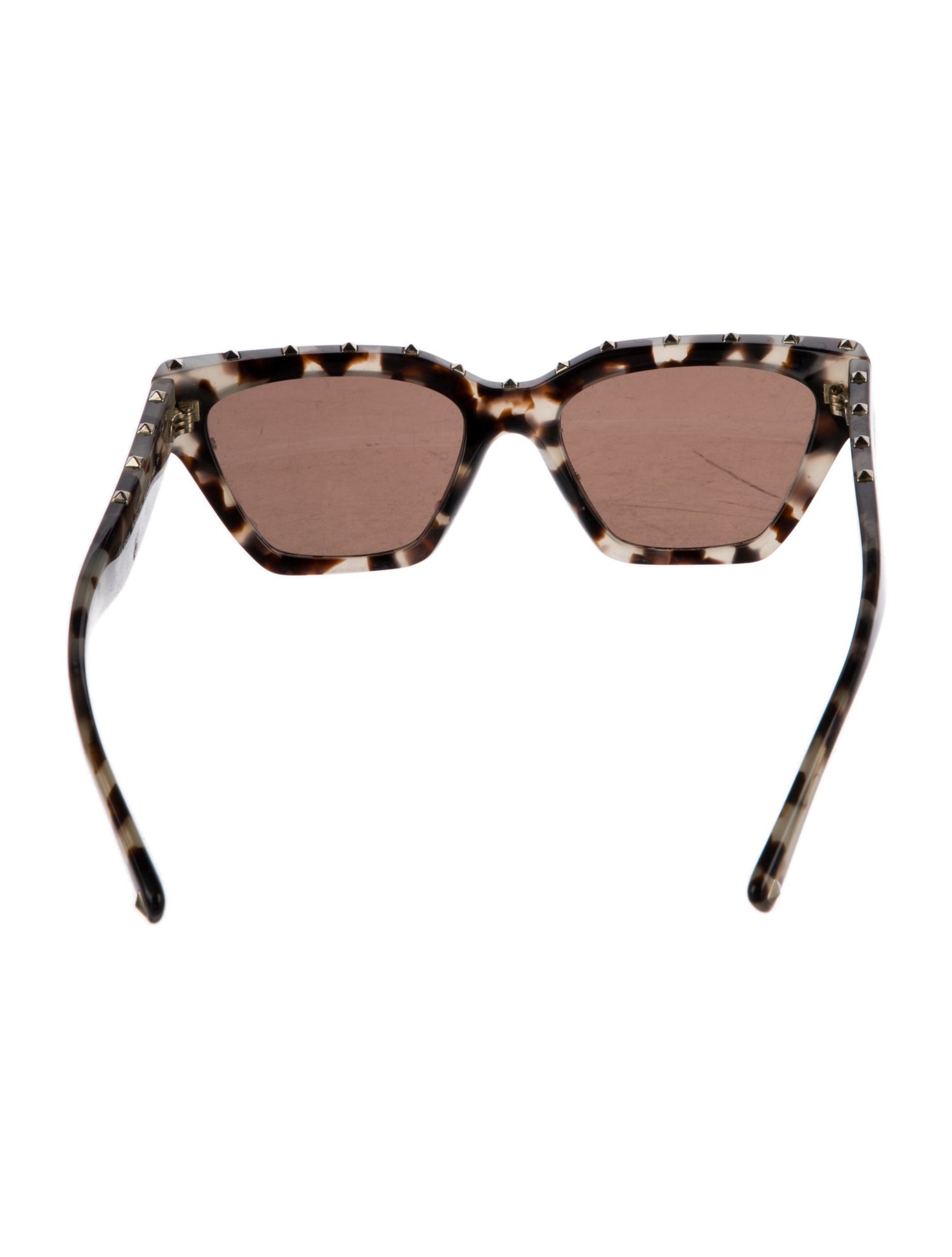 Valentino Rockstud Accents Cat-Eye Sunglasses