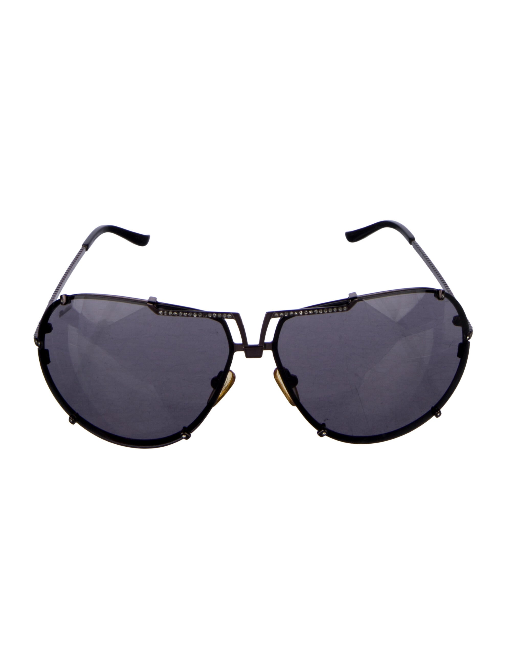 Valentino Aviator Mirrored Sunglasses
