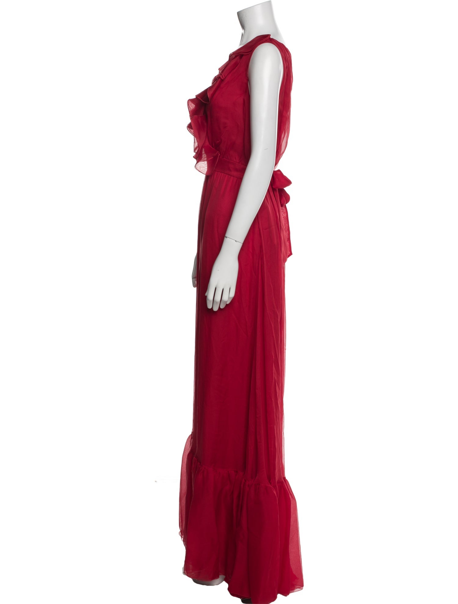 Valentino Silk Long Dress