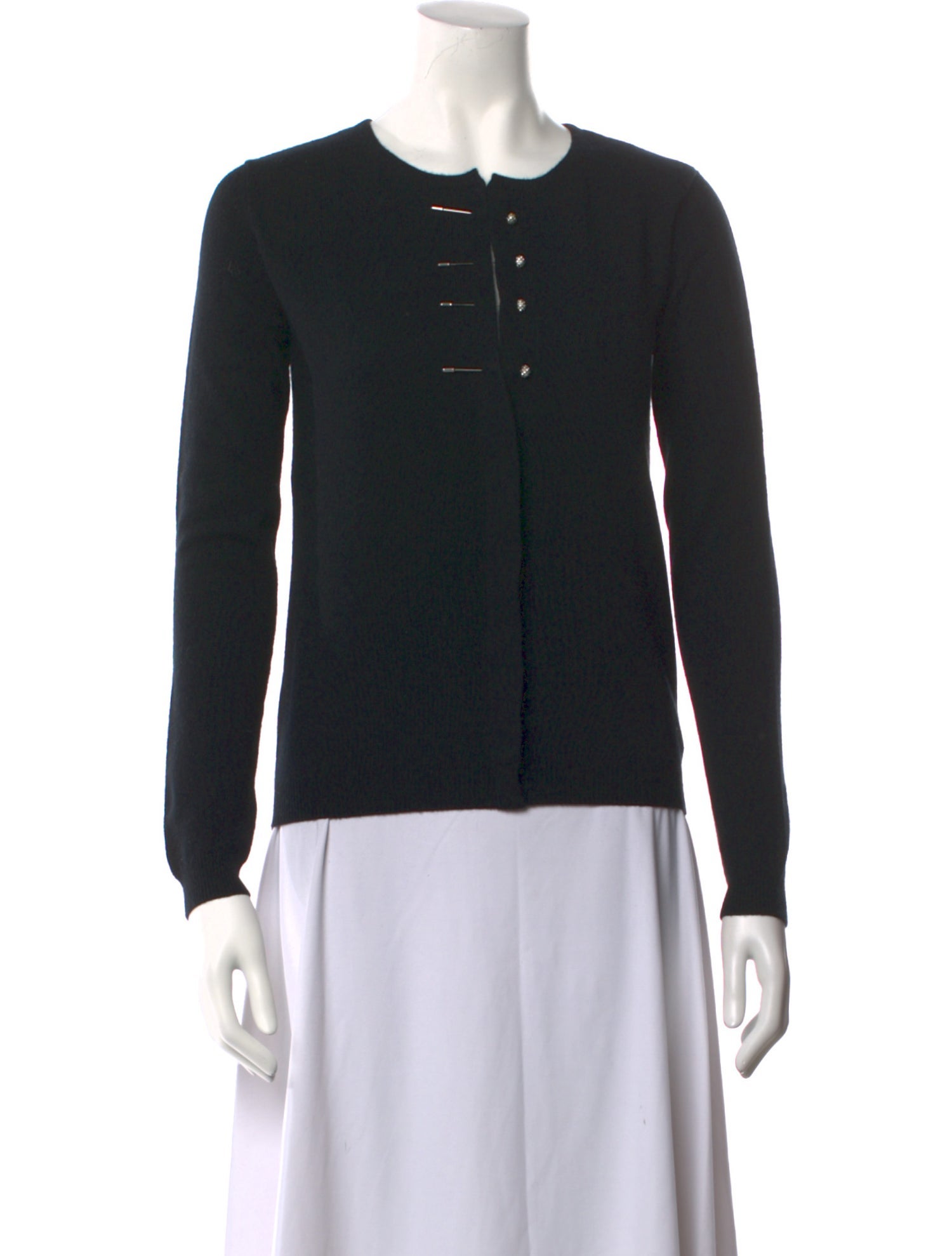 Valentino Virgin Wool Scoop Neck Sweater