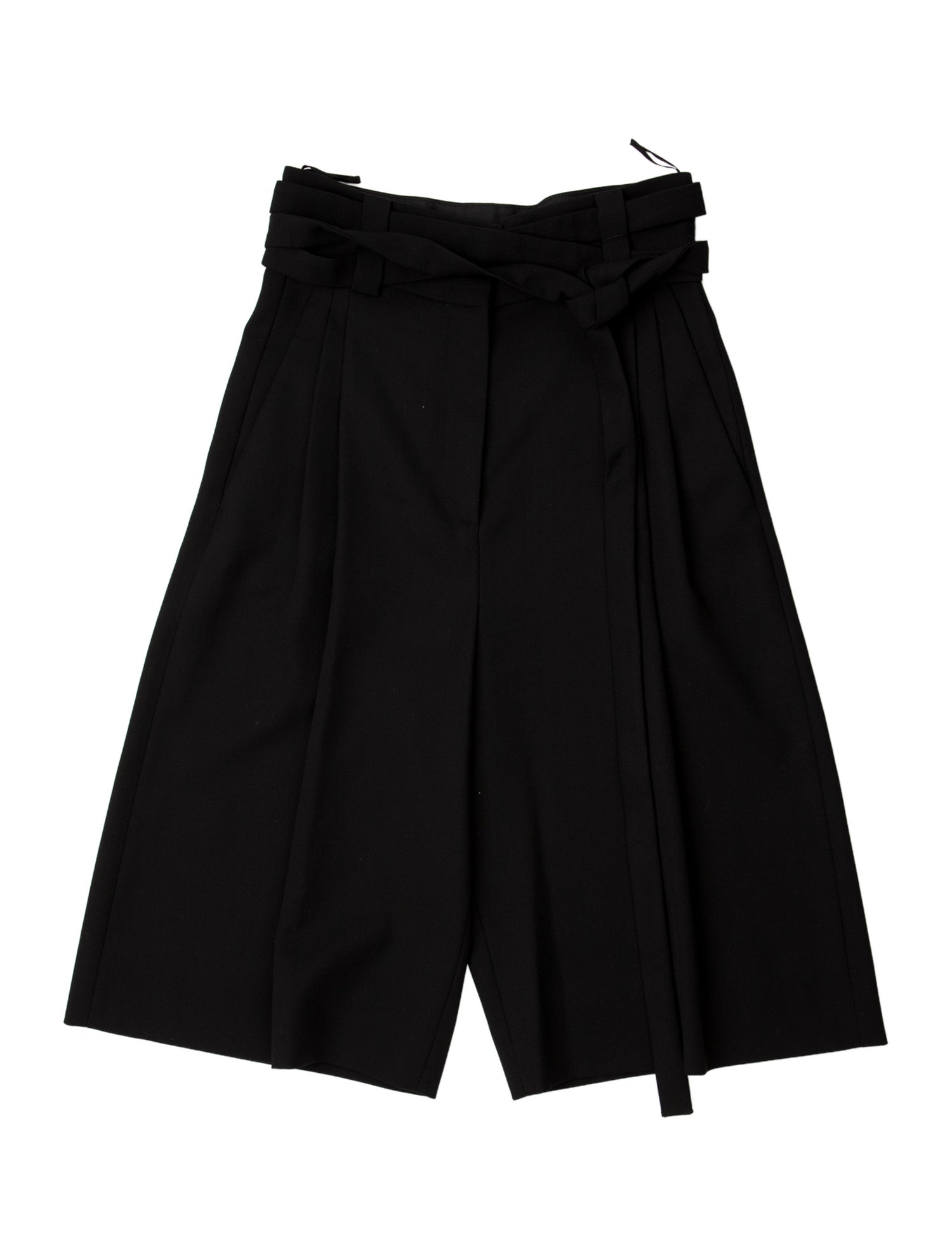 Valentino Virgin Wool Knee-Length Shorts