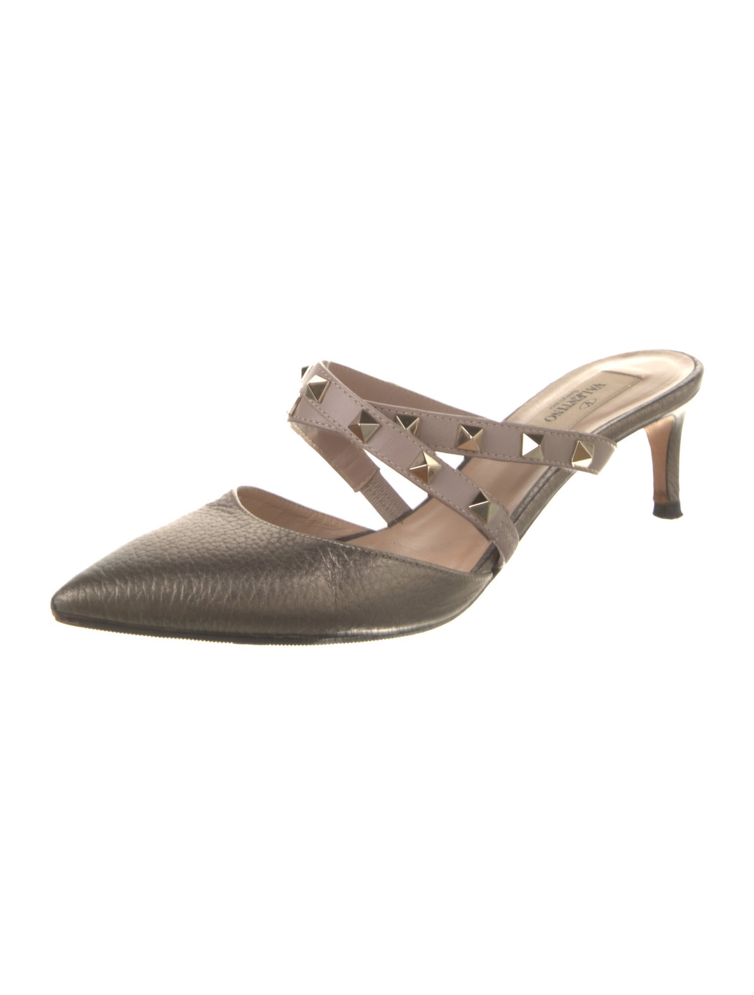 Valentino Leather Mules