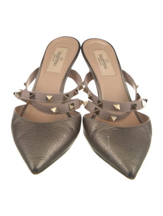 Valentino Leather Mules