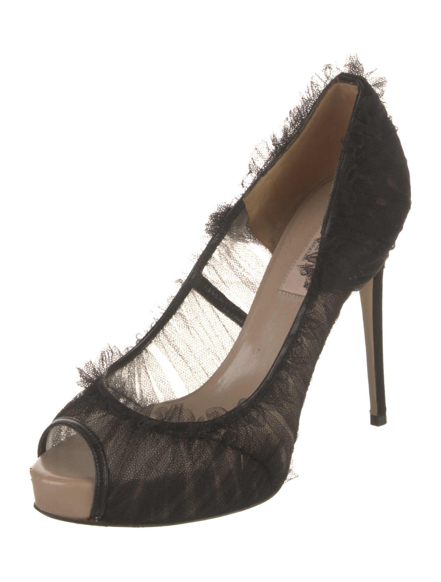 Valentino Mesh Pumps