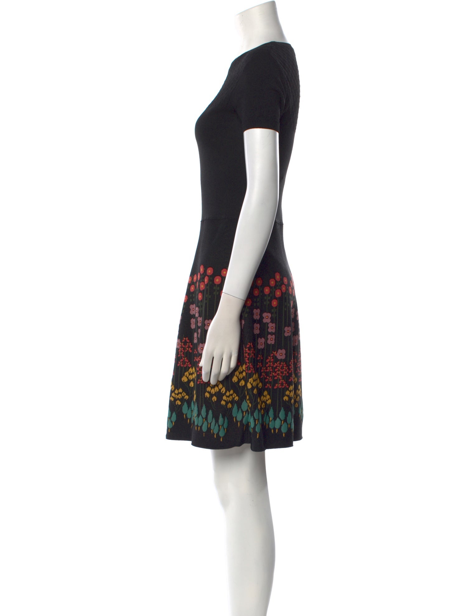 Valentino Printed Knee-Length Dress