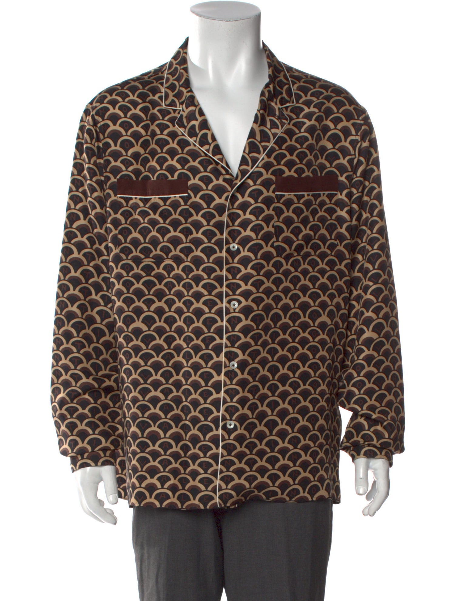 Valentino Silk Printed Shirt