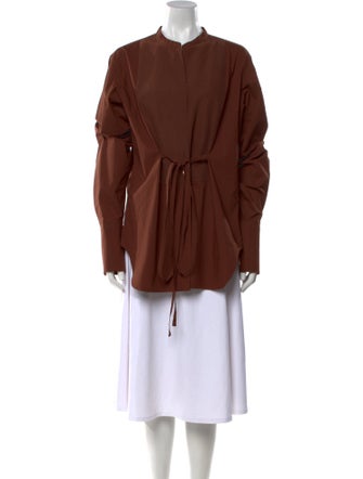 Valentino Mock Neck Long Sleeve Tunic