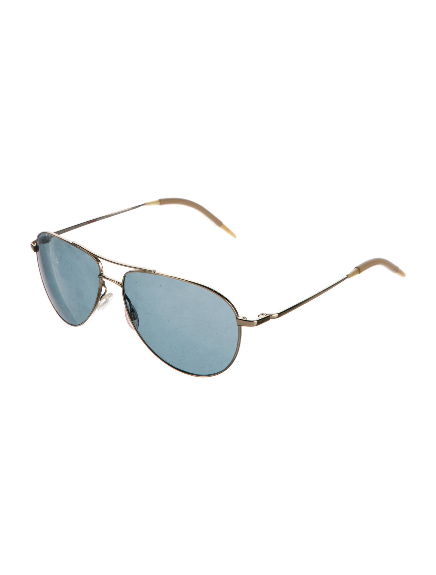 Valentino Rockstud Accents Aviator Sunglasses