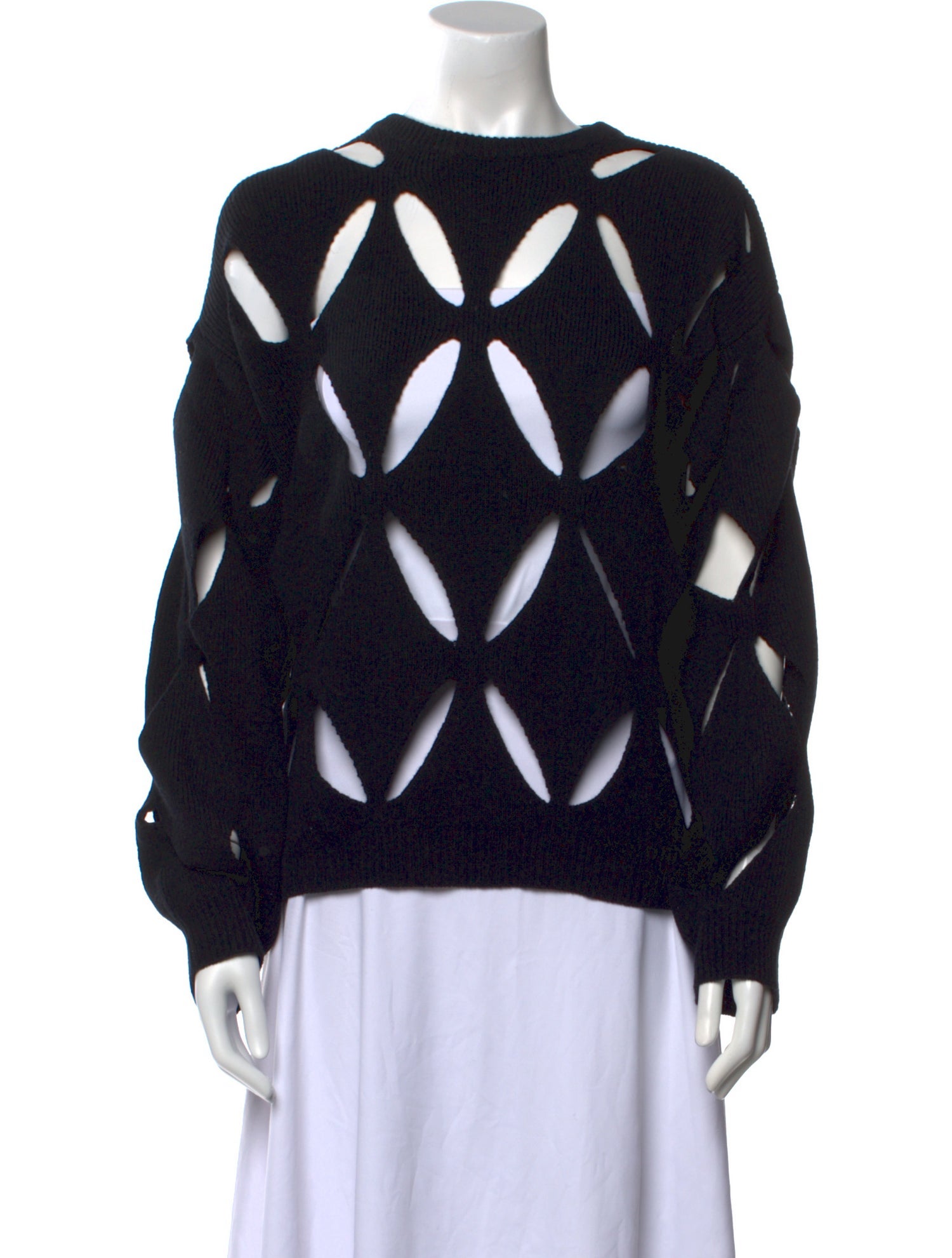 Valentino Virgin Wool Crew Neck Sweater