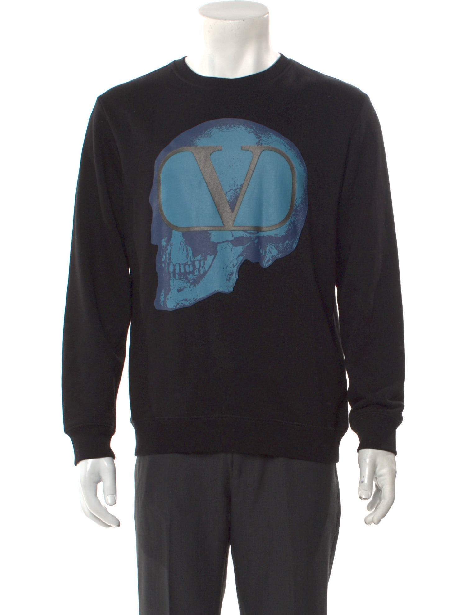 Valentino Graphic Print Crew Neck Sweatshirt